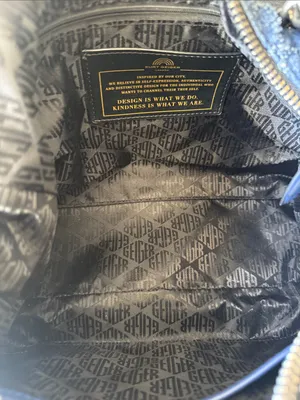 Kurt Geiger quilted Denim Shoulder Bag with Chain Strap - Blue thumbnail 7