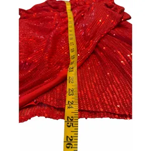 Double Crazy Red Sequin Dress thumbnail 7