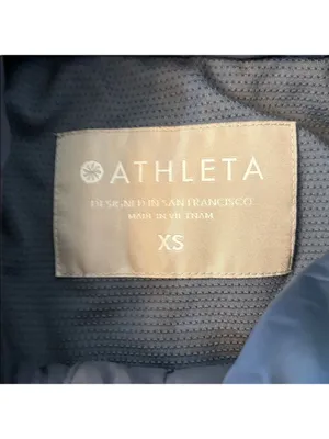 Athleta Rock Ridge‎ PrimaLoft Quilted Puffer Vest Gray Size XS EUC thumbnail 5