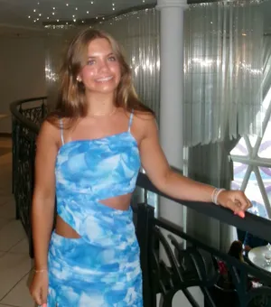 Shein Blue Dress Floral thumbnail 1