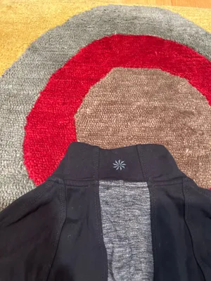 Athleta Criss Cross Hope Jacket Black Grey Athletic Jacket Women’s Size Medium thumbnail 9