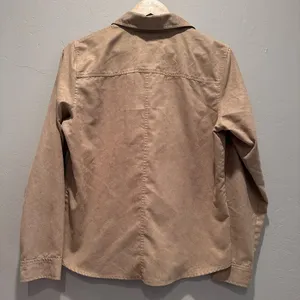Liz Claiborne Sport Faux Suede Button Down Shirt Size Medium‎ Western Cowgirl thumbnail 2