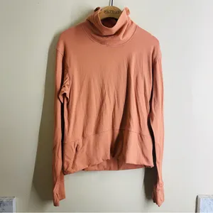 Lululemon Ready to Rulu Pullover Pink Savannah Rulu Funnel Neck Size 6 thumbnail 4