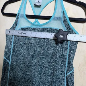 Nike Dri-FIT Racerback Tank Top‎ Women’s Small Blue Print Athletic Running Gym thumbnail 5