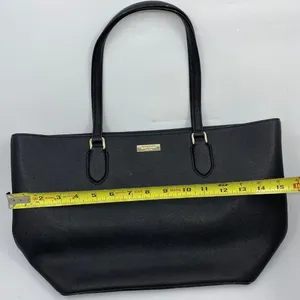 Kate Spade Black Large Saffiano Leather Tote Bag thumbnail 5
