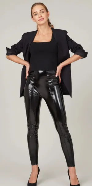Spanx patent Leather Leggings thumbnail 2
