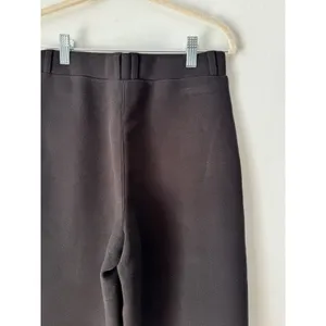 NWT OGL FuzzLuxe High Rise Straight Leg Pull On Pleated Pants Black Size XS thumbnail 5