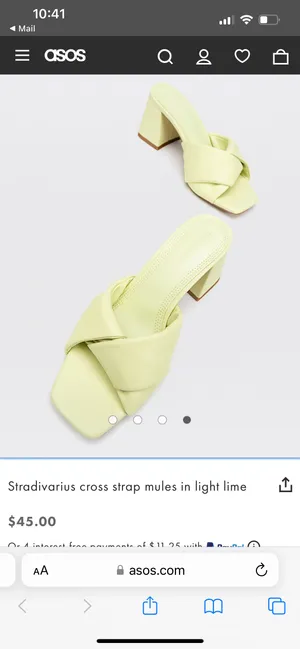 ASOS like green heels thumbnail 3