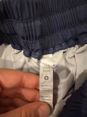 navy blue athletic shorts thumbnail 3