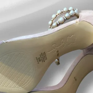 Jessica Simpson Heels‎ with Pearl Accents thumbnail 6