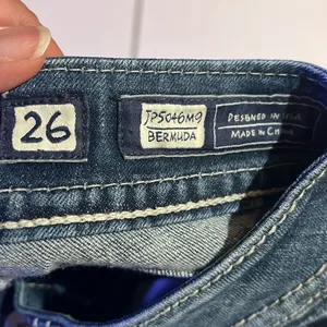 Miss Me Dark Blue Bermuda Jean Shorts size 26 thumbnail 10