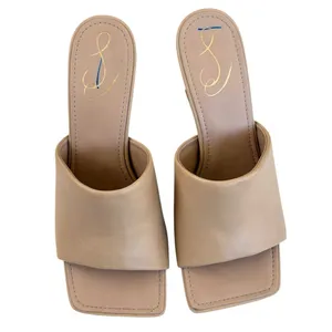 EUC Sam Edelman Leather Carmen Square Toe Flared Heel Sandals Size 9.5 thumbnail 2