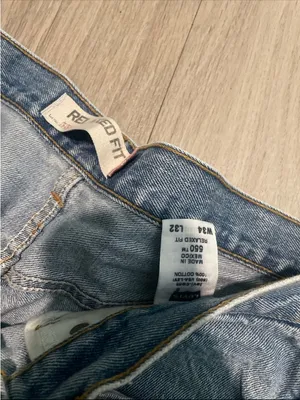 Levi's Men's Relaxed Straight Jeans - Light Blue thumbnail 2