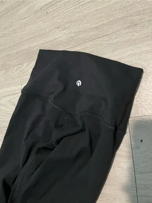High-Rise Black Women's Leggings thumbnail 2