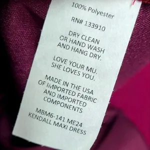 Show Me Your Mumu Kendall Maxi Dress Cabernet‎ Plum V-Neck Open Back Small thumbnail 6