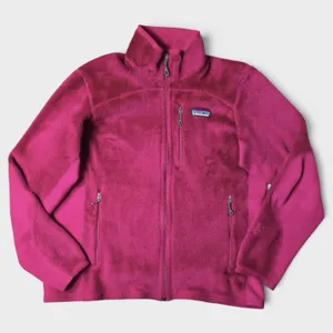Patagonia R2 Regulator Fleece Jacket Womens Large Pink Full Zip Hiking Outdoor thumbnail 1