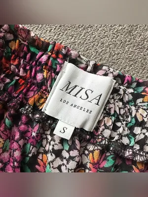 Misa Los Angeles Marion Mini Ruffled Skirt Small thumbnail 4