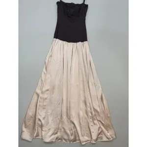 Weworewhat Ruffle Corset Maxi Dress Size 4 thumbnail 3