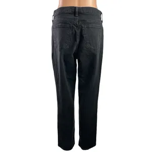 Abercrombie & Fitch 90s Straight Black Mid Rise Straight Denim Jeans Pants Sz 28 thumbnail 3