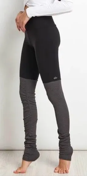 Alo Goddess Yoga Ribbed Leggings thumbnail 1