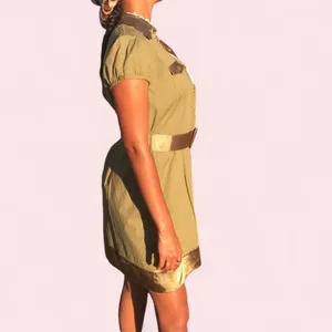Nordstrom Green Shirt Dress thumbnail 3