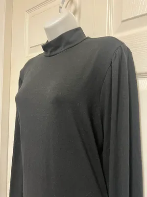 Black Jersey Blouson Sleeve Bodycon Mini Dress thumbnail 5