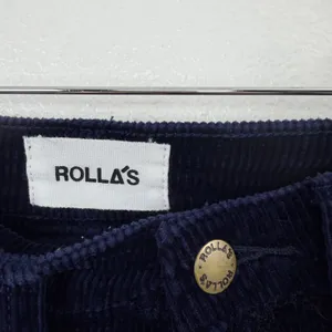 Rolla's Eastcoast Flare Pants Womens 24 Navy Blue High Rise Corduroy thumbnail 5