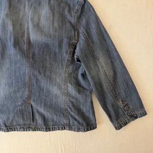 Riders Copper Collection XL Y2K Embroidered Denim Blazer Western Boho thumbnail 5