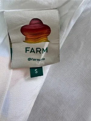 FARM Rio Fresh Table Linen Mini Dress S Fruit Tropical Resort Vacation thumbnail 7