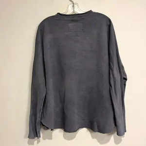 Frank & Eileen Sweatshirt Anna Long Sleeve Capelet Gray Womens Medium thumbnail 4