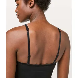 Lululemon Ebb To Street Bra Size‎ 4 Black Long Line thumbnail 4