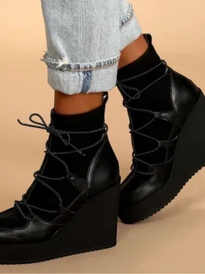 Steve Madden Gray Ankle Sock Bootie size 8M thumbnail 3