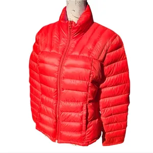 Bernardo Women's Goose‎ Down Zip-up Puffer Jacket in Red Size Medium thumbnail 2