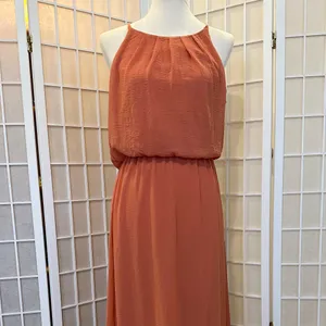 Burnt Orange Maxi Dress, size M Size M thumbnail 2