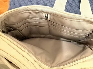 Baggallini white waist pack bag fanny bag thumbnail 4