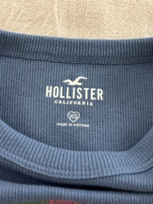 Hollister Blue Tank Top thumbnail 3