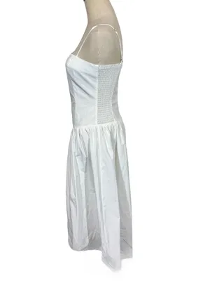 Amanda Uprichard X Revolve Delora Drop Waist Midi Dress- Still Selling thumbnail 8