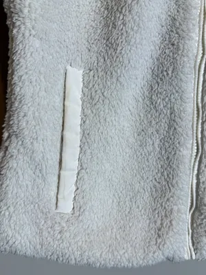 Patagonia Los Gatos Teddy Vest Women's Small Birch White Full Zip Outdoor Hiking thumbnail 7