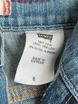 Levi's Light Blue Men's Straight Jeans thumbnail 4