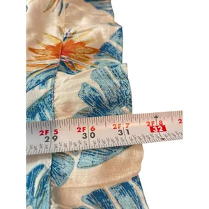 Roxy Halter Sleeveless Tropical Beach Palm Leaf Floral Mini Dress XS NWT thumbnail 12