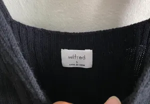 Aritzia Wilfred Cable Knit Sweater Tank Top thumbnail 4