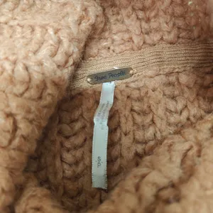 Free People Fluffy Fox Turtleneck Pullover Sweater Size S‎ thumbnail 5
