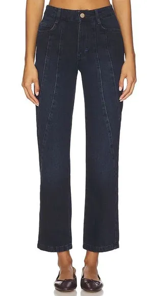Damson Madder Juli Jeans in Wavy Seams 2 thumbnail 1
