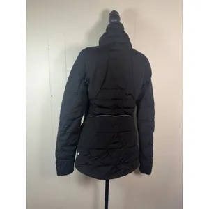 Lululemon Fluffed Up Jacket Women's 6 Black Zip Up Goose Down Reflective Running thumbnail 6