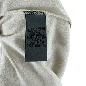 One by Chapter One NWT Cream Suede Jogger Pants Large‎ thumbnail 7