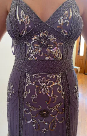 Jump Apparel Purple Prom Dress thumbnail 2