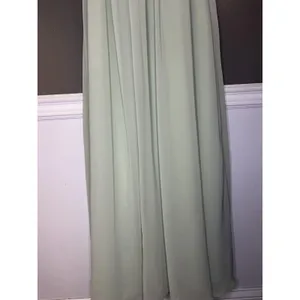 Azazie Dress Womens A8 Green Chiffon Sweetheart Spaghetti Strap Maxi Formal thumbnail 4