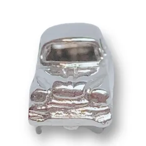 Vintage Sterling silver antique automobile car charm or Pendant thumbnail 3