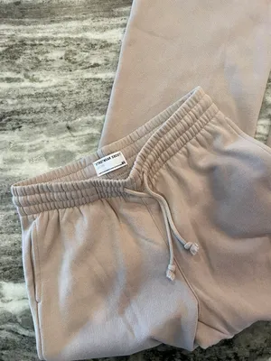 Streetwear Society Neutral Tan Wide Leg Sweatpants thumbnail 3