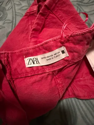ZARA Pink jeans Top thumbnail 3